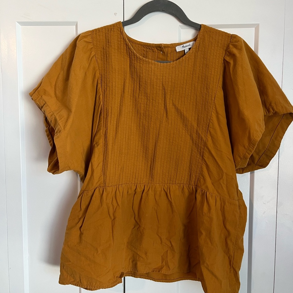 Women's Mustard Top